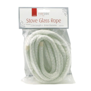 Stove Glass Rope 2.5M X 8mm