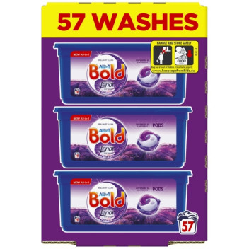 Bold All-In-1 Lavener/Camomile Pods (57 Wash)